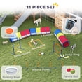 thumbnail image 4 of PawHut Dog Agility Training Equipment, 11-Piece Dog Obstacle Course, 4 of 10