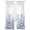 White Light Blue Mist Blue, variant on Eucalyptus Leaves Sheer Curtains 108 Inch Length 2 Panels Set Window Treatments, Spring Plants Country Yellow Rod Pocket Semi Curtains for Living Room/Bedroom/Kitchen Décor, 104"W x 108"L