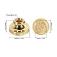 thumbnail image 2 of Uxcell Alphabet O Wax Seal Stamp Initial Letter Sealing Wax Stamp Classic Retro Brass Head, 2 of 6