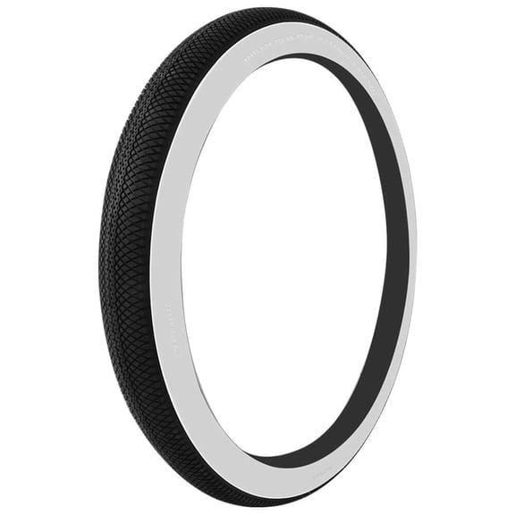 Tracer 29*3.0 inches Outer FatTire, White Wall Tires for Beach Cruiser Bike, One Piece