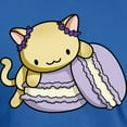 thumbnail image 3 of CafePress - Macaron Kitty T Shirt - Men's Fitted T-Shirt, 3 of 4