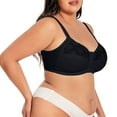 thumbnail image 3 of WMTBSRSW Womens Plus Size Push Up Bras No Underwear Front Closure Full Coverage Large Bust Comfort Soft Everyday Bras, 3 of 5
