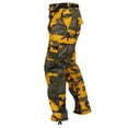 thumbnail image 5 of Rothco Color Camo Tactical BDU Pant - Stinger Yellow Camo, Small, 5 of 5