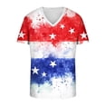 thumbnail image 4 of Plcasen American Flag Shirts for Men 4th of July Patriotic T Shirt USA Memorial Day Tee Tops, 4 of 4