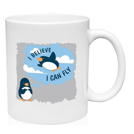 

I Believe I Can Fly Mug Ceramic Coffee Mug Funny Gift Cup