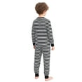 thumbnail image 3 of TTAO Kids Special Needs Adaptive Clothing Anti-strip Long Leg Jumpsuit Zip Back Bodysuit Romper for Boys Girls Black 12, 3 of 7