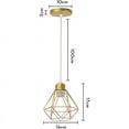 thumbnail image 5 of Versatile Design Pendant Light, Gold Hanging Light Fixture With Adjustable Height Chain For Office Home Office, 5 of 5