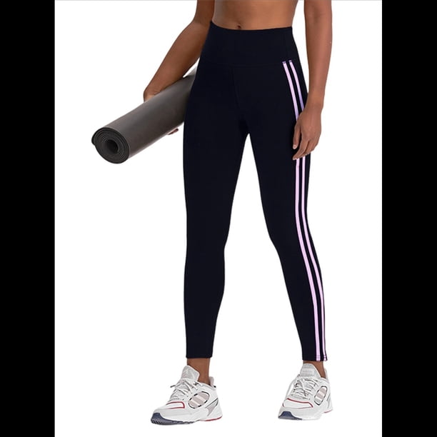 de Compresión para Control de Abdomen para Mujer, Pantalones de Yoga para Correr y Hacer Ejercicio con Cintura Alta. Rosa S