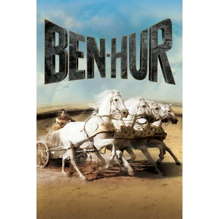 Ben Hur Movie Poster Entertainment Decor 24x36