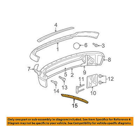 Ram Dodge Front Bumper - Dodge CHRYSLER OEM 03-06 Ram 3500 Front Bumper-Filler Panel Left 55077631AA