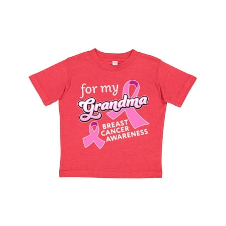 

Inktastic For My Grandma-Breast Cancer Awareness Gift Toddler Boy or Toddler Girl T-Shirt