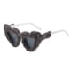 thumbnail image 3 of Felpa suave de la moda, lentes clásicos de las gafas de UV400 para blanco Yuyangstore  Gafas de sol en forma de corazón, 3 of 8