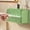 Green, variant on Wall-Mounted Toilet Paper Holder | No Drill Adhesive Bathroom Tissue Box Dispenser | Green or White Plastic Storage for Paper Towel Rolls | Easy Installation