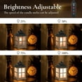 thumbnail image 4 of Electric Wax Warmer with Timer: Scentsy Lantern Tart Burner for Home Decor, Adjustable Fragrance Intensity, Safe Flameless Melting, Farmhouse Style, Brown, 4 of 6
