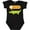 AB-Black, variant on Funny Alligator Floss Em Tooth Boys or Girls Baby Bodysuit