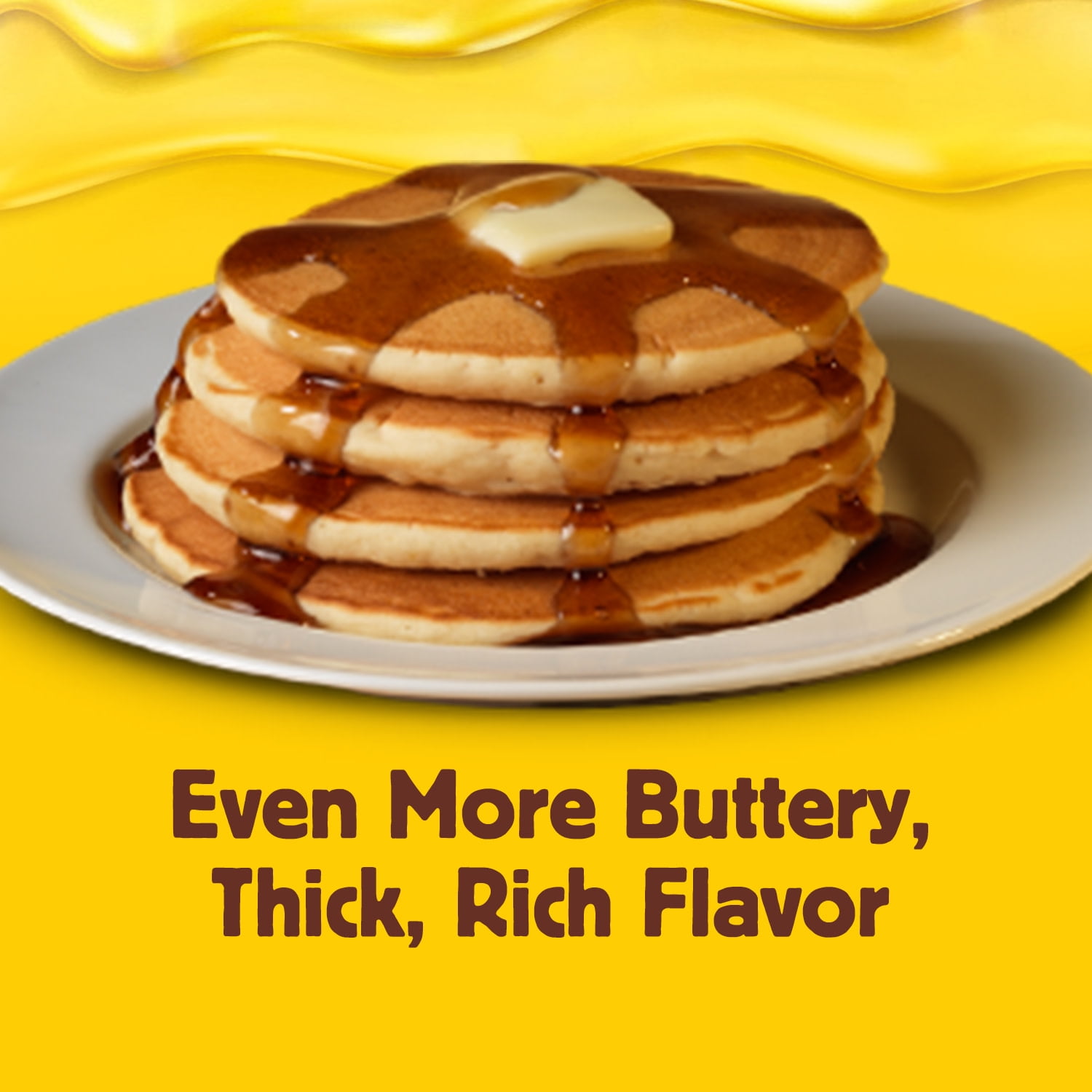 (3 pack) Mrs. Butterworth's Extra Buttery Pancake Syrup, 24 fl. oz.