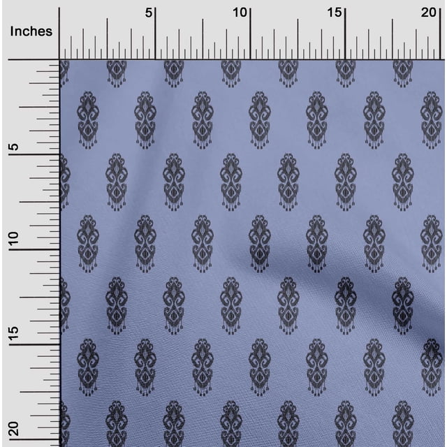 oneOone Coton Tissu Imprimé Ethnique Ikat Tissu BTY 56 Pouces de Large