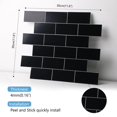 thumbnail image 2 of Protector contra salpicaduras Reovatile para quitar y pegar, PVC, 12 x 12 cm, paquete de 10 unidades, 2 of 7