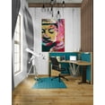 thumbnail image 3 of Epic Graffiti 'Painted Buddha III' by Linda Woods, Canvas Wall Art, 26"x40", 3 of 3