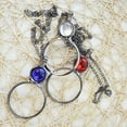 thumbnail image 7 of 10x Magnifier Pendant Necklace - Multifunctional Daily Wear Jewelry, Practical for Reading Small Text, Ideal Gift for Mother’s Day & Birthdays(Orange+Red+Blu), 7 of 7