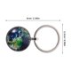 thumbnail image 5 of 10 llaveros con forma de globo terráqueo semicircular, colgante del sistema solar, planeta Tierra, llavero para mochila, adorno colgante, recuerdo de viaje para hombres y mujeres., 5 of 7
