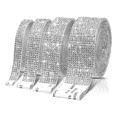 thumbnail image 1 of 4 Rollo Pegatinas Decorativas De Diamantes De Imitación Eo Safe Imports Blanco, 1 of 5