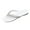 1White, variant on Rhinestone Glitter Flip Flops for Women PU Leather Summer Flat Sandals Comfort Flats