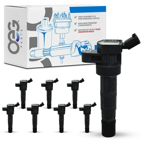 OEG Parts New Pack of 8 Ignition Coils Replacement For Genesis G80 5.0L 2017; Replacement For Hyundai Genesis 4.6L 2009-2012, Equus 4.6L 2011, Equus, Genesis 5.0L 2012-2016 27300-3F100 8PK
