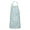 Lightblue Daisy Flower-1, variant on Dark Blue Daisy Flower Pattern Apron-Garden Aprons for Women with Pockets-Cotton Linen Waterproof Kitchen Cooking Gardening Aprons Adjustable for Kitchen,Cooking,BBQ and Salon 33x27 Inch