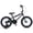 Black, variant on Glengo 12 Inch Kids Bike BMX Style Bicycle with Training Wheels Coaster Brake,Army Green