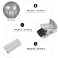 thumbnail image 3 of Shisuyan Stainless Steel Ice Cream Scoop Silver 3Pcs 7.1In, 3 of 8