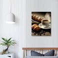 thumbnail image 3 of Nawypu  Coffee Bean Kitchen Canvas Wall Art Coffee Cup Canvas Prints Wall Decor Dining Room Canvas Art Contemporary Pictures for Kitchen Bar Decoration, 3 of 4