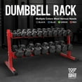 thumbnail image 6 of WF Athletic Supply Heavy-Duty Dumbbell Rack Stand, Weight Rack for Home Gym, Weight Holder, Available Sizes for Storage 5-50LB Red, RACK ONLY, 6 of 8