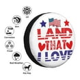 thumbnail image 5 of XMXY Land That I Love Spare Tire Cover, Universal Waterproof Cover for Jeep RV Tire Wheel Protection, 16 inch, 5 of 8