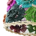 thumbnail image 4 of Hsqqdc 1 Piece Vintage Flower Crochet Hollow Beanie for Women, Lightweight Breathable Knit Hat for Summer Wear, 4 of 7