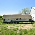 thumbnail image 3 of Budge Industries RV Rooftop Cover Fits Multiple RV Classes up to 50' Long (Tan, Polyester), 50' Long x 20' Wide, 3 of 6