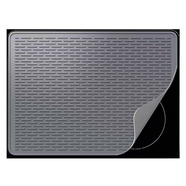 Fundas de silicona para estufas eléctricas Funda protectora para estufas Extra Large Silicone Dishing Mat XL for Kitchen Glass Top Stove Cover Heat Re Sistant Mat