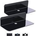 thumbnail image 1 of Estante de almacenamiento-negro 2 piezas, 1 of 7
