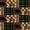 Green Brown Cream, variant on Castle Fairy Watercolor Bear 7-Piece Twin Bedding,Vintage Leopard Print Bedding Comforter Set,Sepia Orange Cream,Black Reversible
