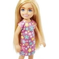 thumbnail image 6 of Barbie Chelsea Doll, Small Doll with Long Blonde Hair & Blue Eyes Wearing Removable Dress & Shoes, 6 of 7