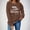 Brown, variant on Women's Plus Size Loose Graphic Sweatshirts with Crewneck Long Sleeve and Printed Fashion Top
