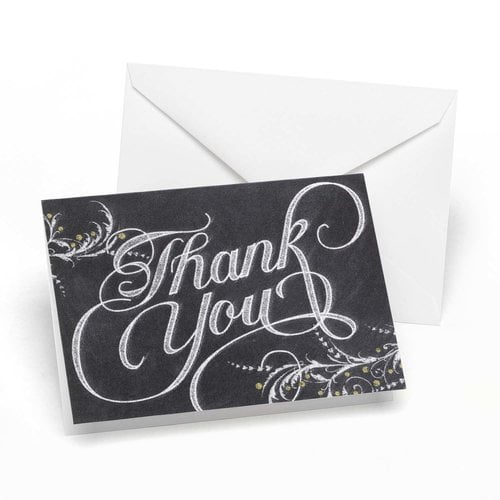 Le Prise Thank You Invitation Kit Set Of 50 Walmart Com Walmart Com