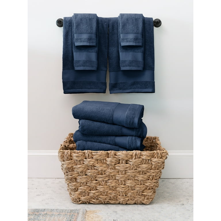 アウトドア寝具 COMFORT TOWEL BATH Superior Soft and Absorbent Zero Twist Cotton 6-piece Towel