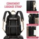 thumbnail image 4 of Mochila para portátil LOVEVOOK impermeable con puerto USB de 15,6 pulgadas para hombres y mujeres, 4 of 9