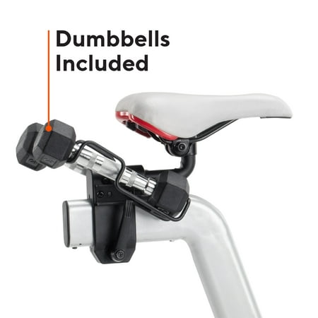 ProForm Carbon CX Exercise Bike with 3 Lb Dumbbell Set and 30-Day iFIT Membership