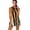 Tiger Print, variant on Garronmavis Tiger Print Women's Sleeveless Golf Dress Size XS Half Zip Tennis Dress Breathable Active Workout Dresses Workout Running Pickleball