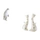thumbnail image 5 of Escultura De Gato Pingüino, Figura Coleccionable, Artesanía, Adorno Decorativo, Estatua De Animal De Resina, Regalo De Boda Para Inauguración De La Casa, Mesa, Comedor, Repisa, Dormitorio,, 5 of 8