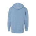 thumbnail image 3 of Independent Trading Co. Heavyweight Pigment-Dyed Hooded Sweatshirt PRM4500 Pigment Light Blue 3XL, 3 of 3