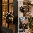 thumbnail image 4 of Giant Christmas Vintage Bells, Fun Christmas Decorations with Bow, Metal Bell Ball Ornaments for Garden/Yard/Patio/Holiday Decor, 4 of 8