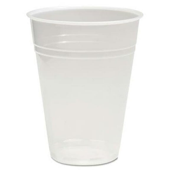 Boardwalk Translucent Plastic Cold Cups, 10 oz, Polypropylene, 100/Pack